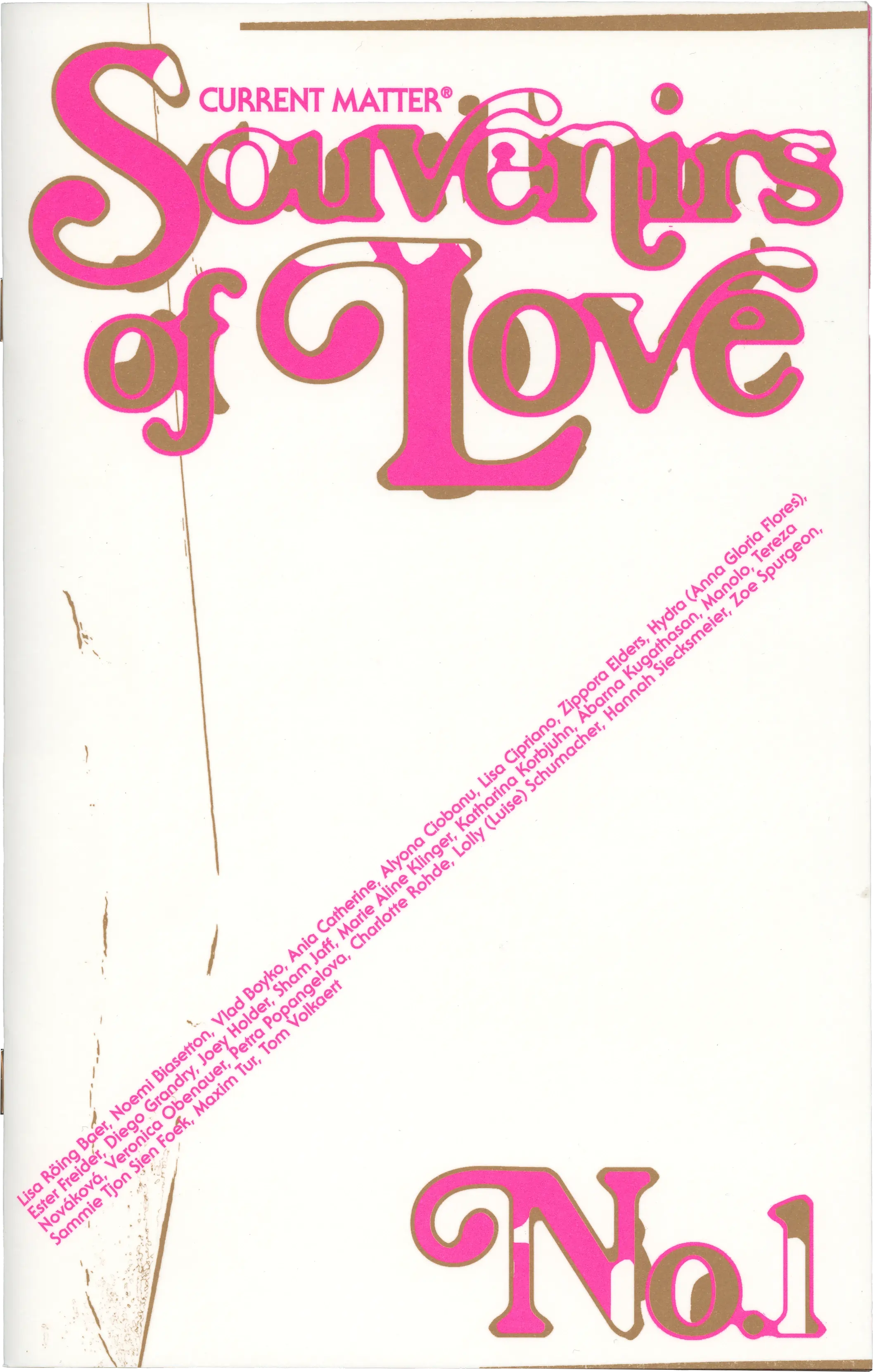 Cover of Souvenirs of Love No. 1
